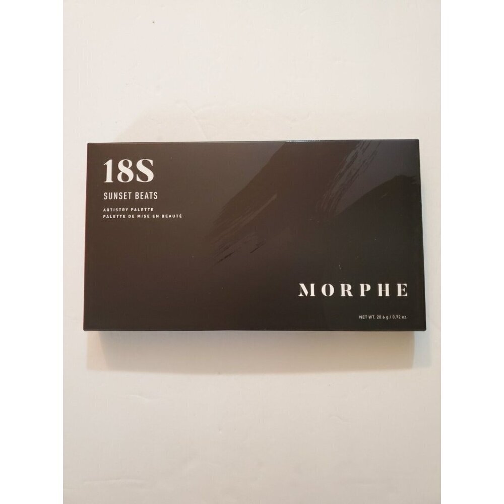 Morphe 18S Sunset Beats 18 Pressed Powder Palette Eyeshadow Makeup New
